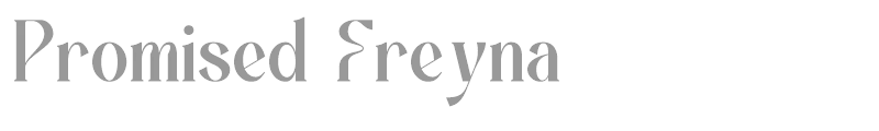 Promised Freyna - Demo